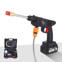Nettoyeur haute pression sans fil pour lave-glace de voiture Tablette Portable Pistolet de lave-auto Pompe à pression rechargeable pour lavage de voiture