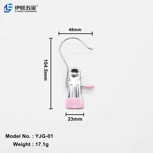 YIWANG Bad Touser Anhänger PVC beschichtet Hosenhaken Metall Wäscheclip