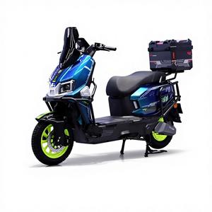 มอเตอร์ฮับหลังแบบไร้แปรงถ่าน 60V 1000W ระบบเบรกอิเล็กทรอนิกส์ แบตเตอรี่ลิเธียมกันน้ำ ความเร็วสูง 75 กม./ชม. สกู๊ตเตอร์สองล้อ - Product Image 3