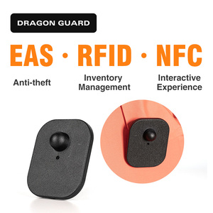 New Arrival vuông an ninh tag ABS RFID/NFC Chống trộm & hàng tồn kho hệ thống cho may mặc bán lẻ cho siêu thị & cửa hàng sử dụng - Product Image 1
