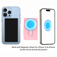 Layar Monitor Vlog Mini Vlogmate untuk iPhone dan Android, Layar Selfie Nirkabel Magnetik untuk Kamera Belakang, Layar Vlog