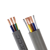 Hochwertige Fabrikfertigung Mehradriges PVC-Isoliertes TVVB-Flachkabel für Aufzüge mit Vertikalaufstiegsfunktion