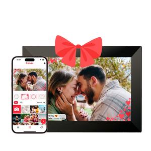 ODM OEM Station météo <span class=keywords><strong>Cadre</strong></span> photo numérique avec adaptateur secteur sans fil et écran LCD <span class=keywords><strong>Format</strong></span> audio MP3 <span class=keywords><strong>Cadre</strong></span> cloud personnalisable - Product Image 1