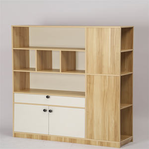 Suojiamujia — meuble bibliothèque en bois, design simple, bibliothèque, salon, maison moderne, tiroir, bibliothèque en bois, collection <span class=keywords><strong>2021</strong></span> - Product Image 5