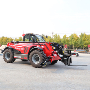 Chariot télescopique 14m de hauteur de levage, <span class=keywords><strong>moteur</strong></span> <span class=keywords><strong>diesel</strong></span> Cummins, 4x4, haute garde au sol, bras articulé, pneus tout-terrain pour terrains complexes - Product Image 6