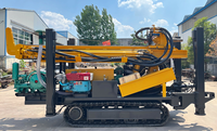 Nouvelle machine de forage de puits d'eau diesel haute efficacité KY 400, forage de trous de 400 m de profondeur, machinerie de construction fiable