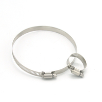 Colliers de serrage de style américain 201 et 304 pour tuyaux, fixation pour usage domestique ou de construction