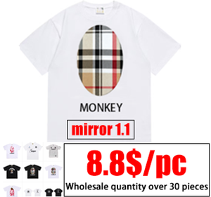 Camisetas de Diseñador Bepeees 2026 1.1 para Hombre, Corte Regular, Lisas, 100% Algodón Velour, Transpirables, Estilo Urbano, Casual - Product Image 1