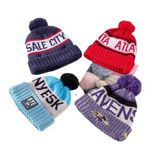 Berretti da calcio spessi e lavorati a maglia con Logo cappello invernale - Product Image 4