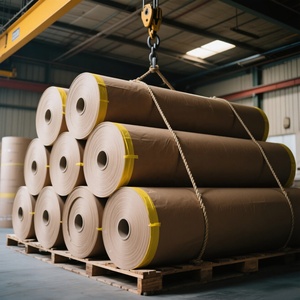 Tẩy trắng/chưa tẩy trắng mỡ bằng chứng giấy 40g 50G <span class=keywords><strong>60G</strong></span> Trắng/Nâu/Xám Màu cấp thực phẩm Giấy Gói ở dạng cuộn - Product Image 3