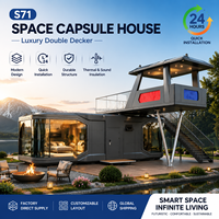 Cápsula Espacial Prefabricada de Diseño Moderno y Lujoso con Sistema Inteligente, Venta al Por Mayor de Fábrica