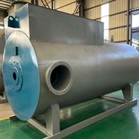 Nouveau Fourneau Industriel Horizontal Automatique à Tubes de Fumée pour Biogaz, Huile Lourde, Diesel, Huile Légère et Gaz Résiduel