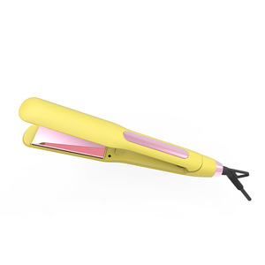 Hair Straightener Touch Screen Digital Display Tourmaline Ceramic Plates Fast Heating For Dry Hair Salon Use - Product Image 4