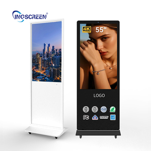 Ingscreen tương tác kỹ thuật số biển kiosk dọc AD LCD quảng cáo hiển thị Android Màn hình cảm ứng sàn-đứng Totem - Product Image 2
