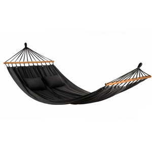 <span class=keywords><strong>Hamac</strong></span> double moderne de luxe <span class=keywords><strong>avec</strong></span> barres de maintien en bois et oreillers, éco-responsable, portable, pour l'intérieur et l'extérieur - Product Image 4