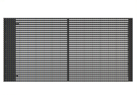 Écran LED à grille haute transparence, extérieur, étanche, écran LED en maille transparente
