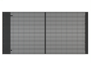 High Transparency LED Grille Screen Outdoor Waterproof Transparent LED Mesh Screen - Product Image 4