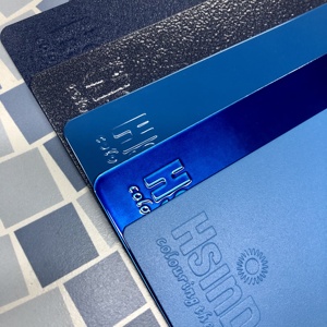 Rivestimento in Polvere Blu Very Peri Pantone per Alette in Alluminio Pressofuso, Garanzia 25 Anni con Proprietà Qualicoat 1 - Product Image 2