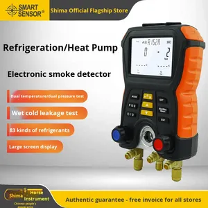 Xima 1000 (KP3_) OLIVER Refrigerant Pressure <strong>Gauge</strong> Car Air Conditioning Charging Tool Kit <strong>Manifold</strong> <strong>R134a</strong> Meter for - Product Image 2