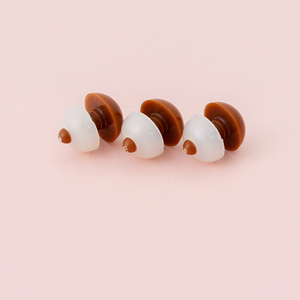 Artisanat de marionnettes animales personnalisées pour la protection de l'environnement, yeux de sécurité en plastique ABS pour les jouets éducatifs et les poupées en peluche - Product Image 5