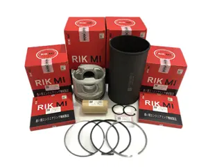 Rikmi Hoge Kwaliteit 6WG1 Cilinder Liner Kit Voor Isuzu Directe Injectie Motor 1-11261380-2 1-12111964-0 1-12121143-0 1-12211029-1