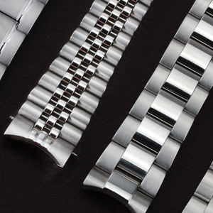 Bracelet de montre en acier inoxydable de haute qualité, vente en gros d'usine, logo personnalisable, fermoir papillon, mouvement à quartz, design tendance - Product Image 6
