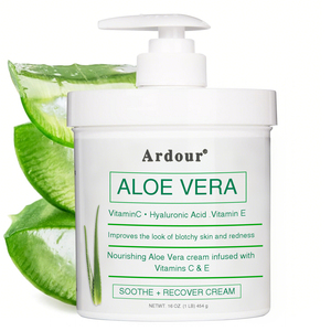 Gel de Aloe Vera Natural Calmante y Humectante para Rostro y Cuerpo, Cuidado Post-Solar, Marca Privada OEM, para Todo Tipo de Piel - Product Image 2
