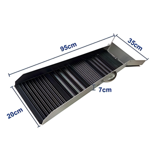 R20 Gravity Gold Sluice Box avec aluminium aéronautique et tapis en latex |   Équipement <span class=keywords><strong>de</strong></span> récupération d'or sans alimentation électrique - Product Image 1