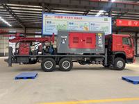 Nouvelle plateforme de forage automatique montée sur camion pour puits profonds, avec une profondeur maximale de 500 m, à vendre