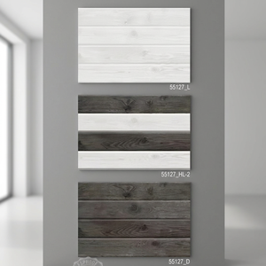 Azulejos de pared de porcelana de mármol de hormigón gris brillante 300x450mm 30x45cm 12x18 pulgadas para diseño de interiores de edificios comerciales - Product Image 1