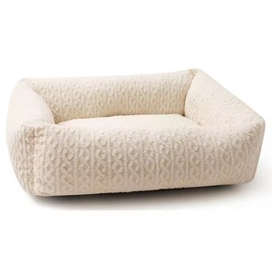 Coussin pour chien rectangulaire personnalisé en polaire corail, doux et moelleux, amovible, lavable, pour intérieur, toutes saisons, confortable pour les chiens - Product Image 2