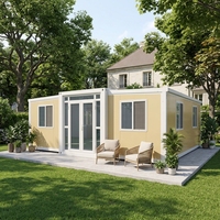 Vente directe d'usine Conteneur en acier extensible de 20 pieds et 40 pieds Maison préfabriquée Pod de couchage Hôtel Appartement Mini-maison convertie