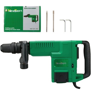 Marteau-piqueur haute puissance 1500W NBT-DH-18C à six vitesses réglables, 220V/110V, multi-prises – Meilleures ventes - Product Image 4