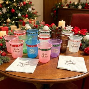 350ml Custom Logo Cheap Frosted White Square <b>Cups</b> Matte Wedding Office Design Unique Flavor Wine <b>Cup</b> Matte Christmas <b>Plastic</b> <b>Cup</b> - Product Image 1