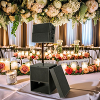 Haut-parleur Line Array unique de 10 pouces et haut-parleur ultra-bas Line Array unique de 18 pouces au sol