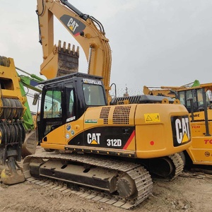 Excavadora de cadenas CAT 312D usada, original de Japón, con kits de herramientas y repuestos gratuitos en venta - Product Image 4