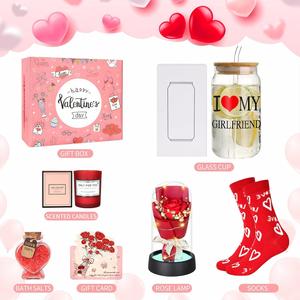 6 Piezas de Regalos Únicos para Enamorados al por Mayor, Rosa en Forma de Corazón, Regalo de San Valentín 2025 para Novia, Regalos de San Valentín para Ella - Product Image 5