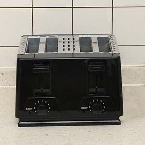 Nueva Máquina de Pan para Desayuno, Portátil, para el Hogar, Automática, para Tostar Sándwiches, Multifuncional, Tostadora de 4 Rebanadas con Temporizador - Product Image 1