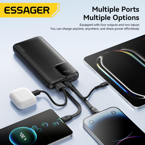 <span class=keywords><strong>Essager</strong></span> ES-D023 <span class=keywords><strong>Powerbank</strong></span> portable 10000 mAh 12 Volt 22.5W <span class=keywords><strong>Powerbank</strong></span> mobile Charge rapide 10000 mAh Power Bank pour téléphone - Product Image 5