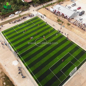 Césped Sintético Comercial de 40 mm y 50 mm, Resistente al Fuego, Sin Decoloración, Alfombras de Césped Artificial para Campos de Fútbol al Aire Libre - Product Image 1