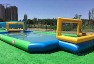 Cancha <span class=keywords><strong>de</strong></span> <span class=keywords><strong>Voleibol</strong></span> Inflable <span class=keywords><strong>de</strong></span> PVC Popular, Campo <span class=keywords><strong>de</strong></span> <span class=keywords><strong>Voleibol</strong></span> Acuático para Diversión al Aire Libre en Oferta - Product Image 5