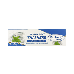 Dentifrice aux herbes thaïlandaises fraîches et à la menthe, haleine fraîche longue durée, 50 grammes, produit best-seller par VidAway, vendeur thaïlandais - Product Image 3