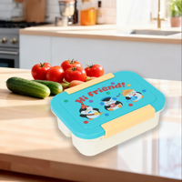 Boîte à lunch isotherme anti-fuite à 3 compartiments, nouveau design 2026, sans BPA, en plastique écologique, pour enfants à l'école
