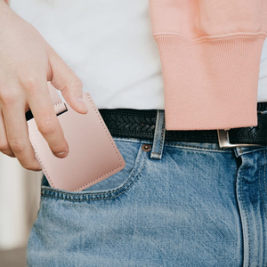 PU Leather Trường Hợp Bìa Thép Không Gỉ Nhỏ Gọn Gương Ví Không Thể Phá Vỡ Gương Du Lịch Cầm Tay Cắm Trại Cạo Râu Gương - Product Image 2