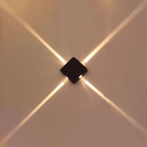 Modern Creative Cross <b>Star</b> LED Square Wall Lamp Wash Wall <b>Light</b> Bar KTV Hotel Corridor Background Wall Decoration Luminaire - Product Image 2