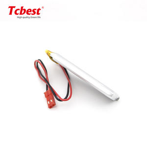 High temperature rechargeable LP602158 2 3.7V 750mah lithium polymer battery for headset - Product Image 2