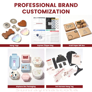 Sunraymascota Step-in Anti-Zug Verstellbares Hundegeschirr mit Kirschstickerei und Vorder- und Rückclip für Kleine Hunde, Atmungsaktives Netzgewebe - Product Image 4
