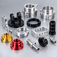 Pièces usinées CNC de précision, brides, bagues, arbres et raccords en aluminium sur mesure, fabricant de pièces métalliques OEM
