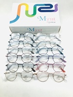 Fabricant de lunettes promotionnelles à bas prix à jante complète en métal œil de chat anti-lumière bleue légères confortables à porter quotidiennement