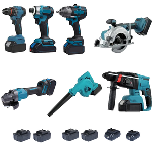 Kiến trúc cấp công cụ Bộ máy mài góc tác động khoan cầm tay không dây pin Lithium không chổi than động cơ công cụ điện thiết lập - Product Image 4